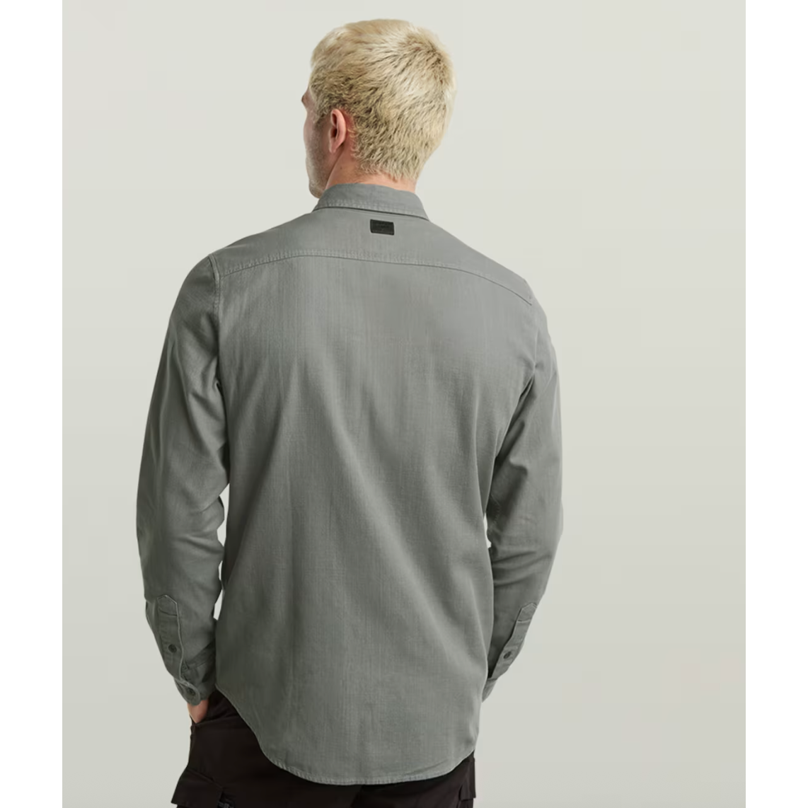 G Star - Marine Slim Shirt in Grey Alloy