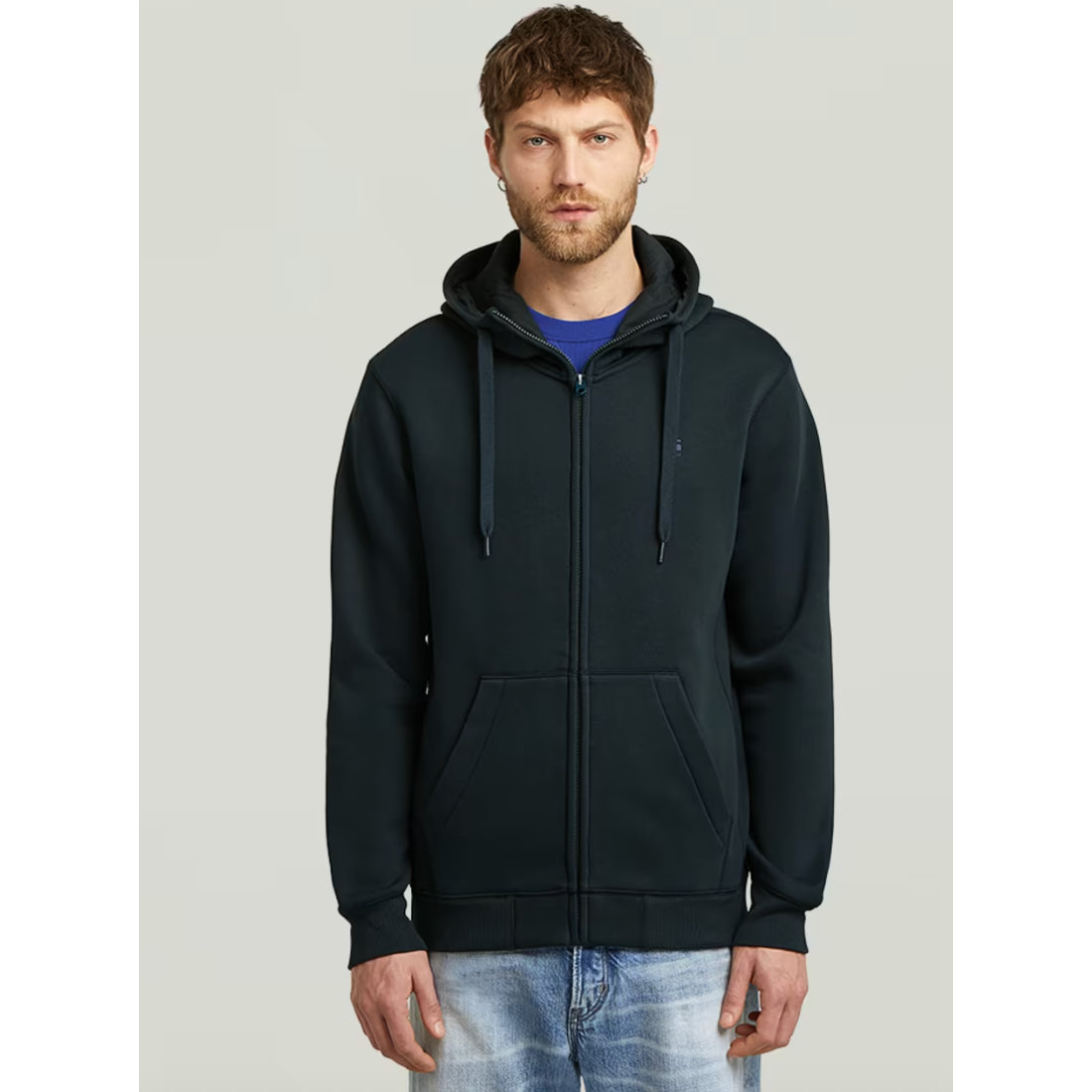 G Star - Premium Core Zip Hoodie in Salute