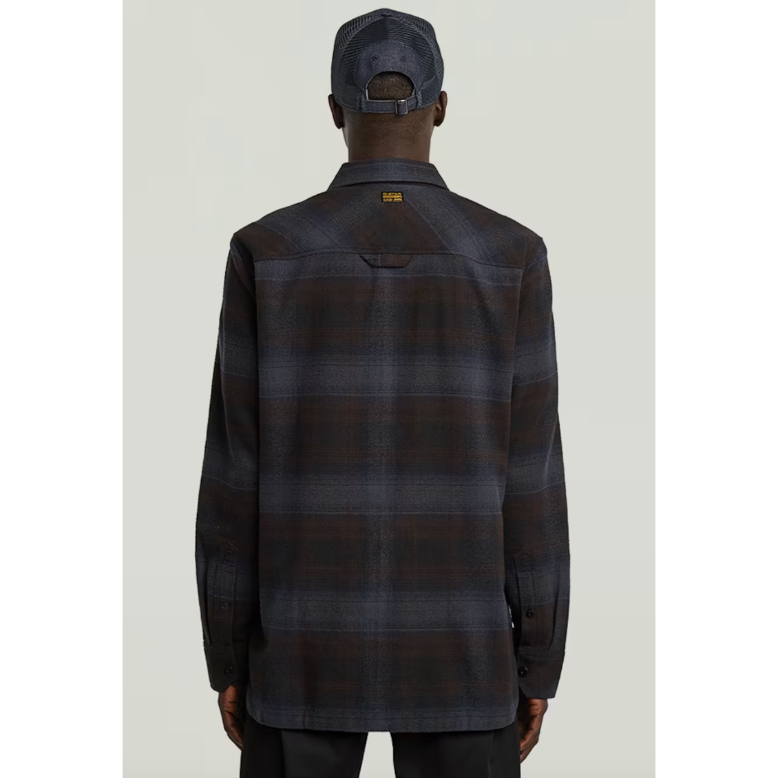 G Star - GPO Overshirt in Salute Arthur Check