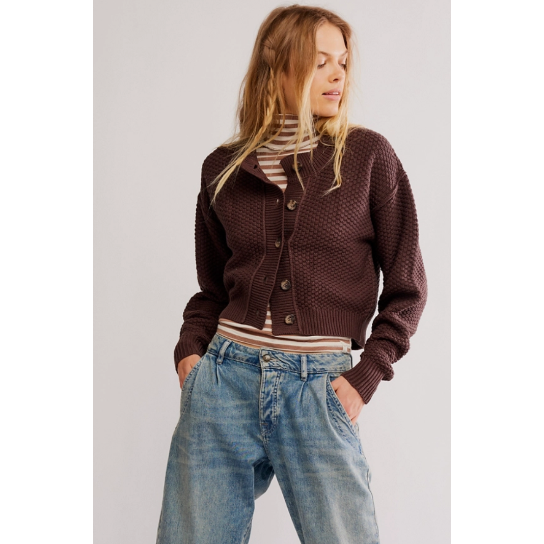 Free People - Lila Cardi in Potting Soil