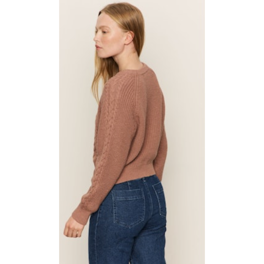Sanctuary - Nomad Cable Sweater in Mocha