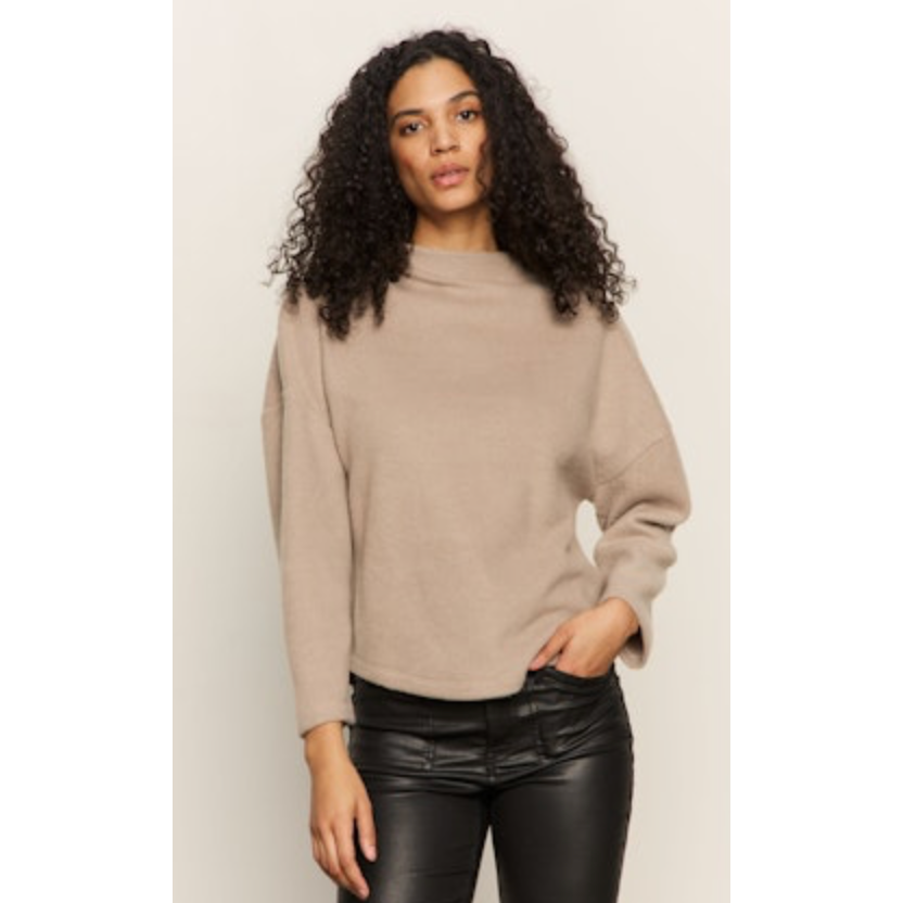 Sanctuary - Change of Pace Sweater in Heather Mocha