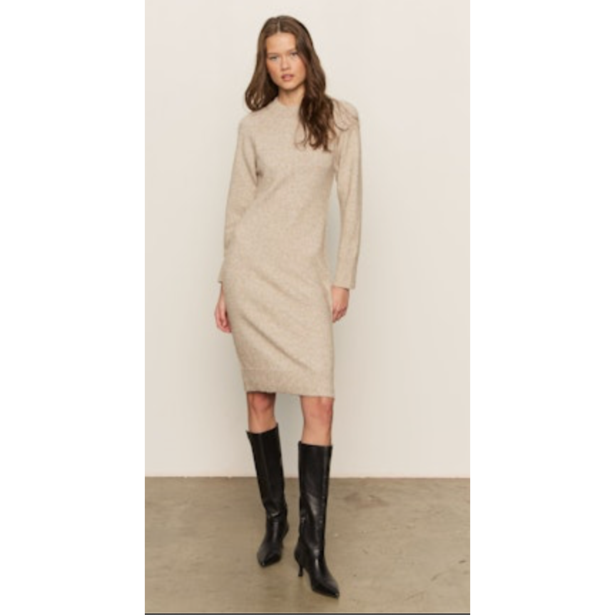 Sanctuary - Cozy Midi Sweater in Heather Pearl