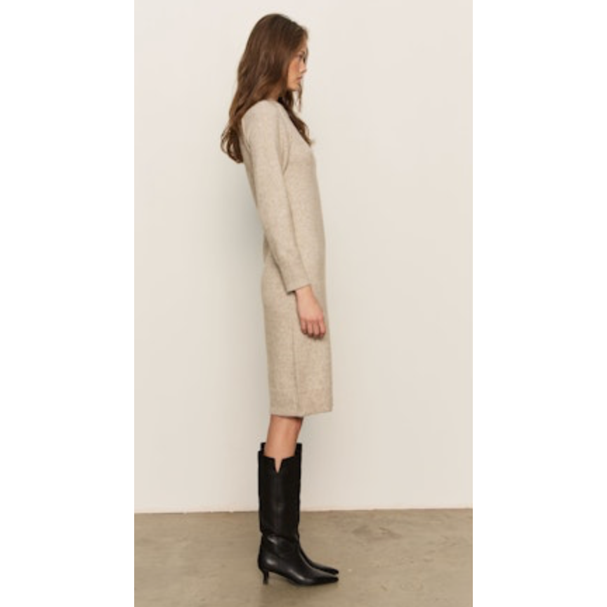 Sanctuary - Cozy Midi Sweater in Heather Pearl