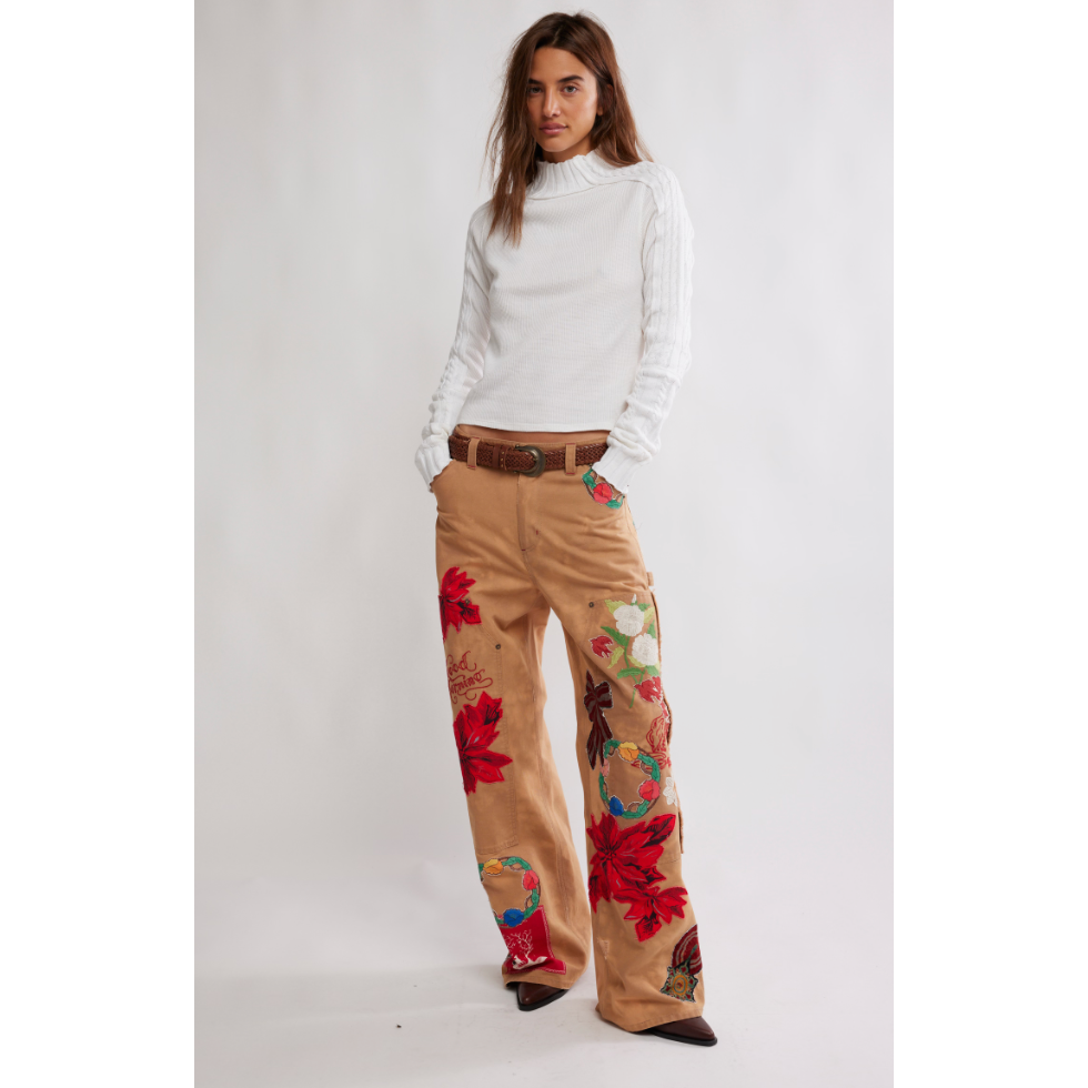 Free People - Breezy Swit Top in White