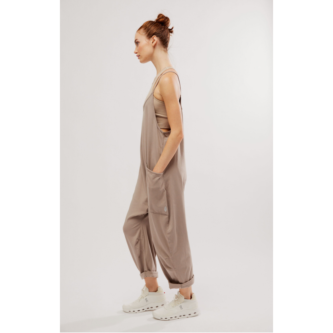 Free People - Hot Shot Onesie in Mocha Latte