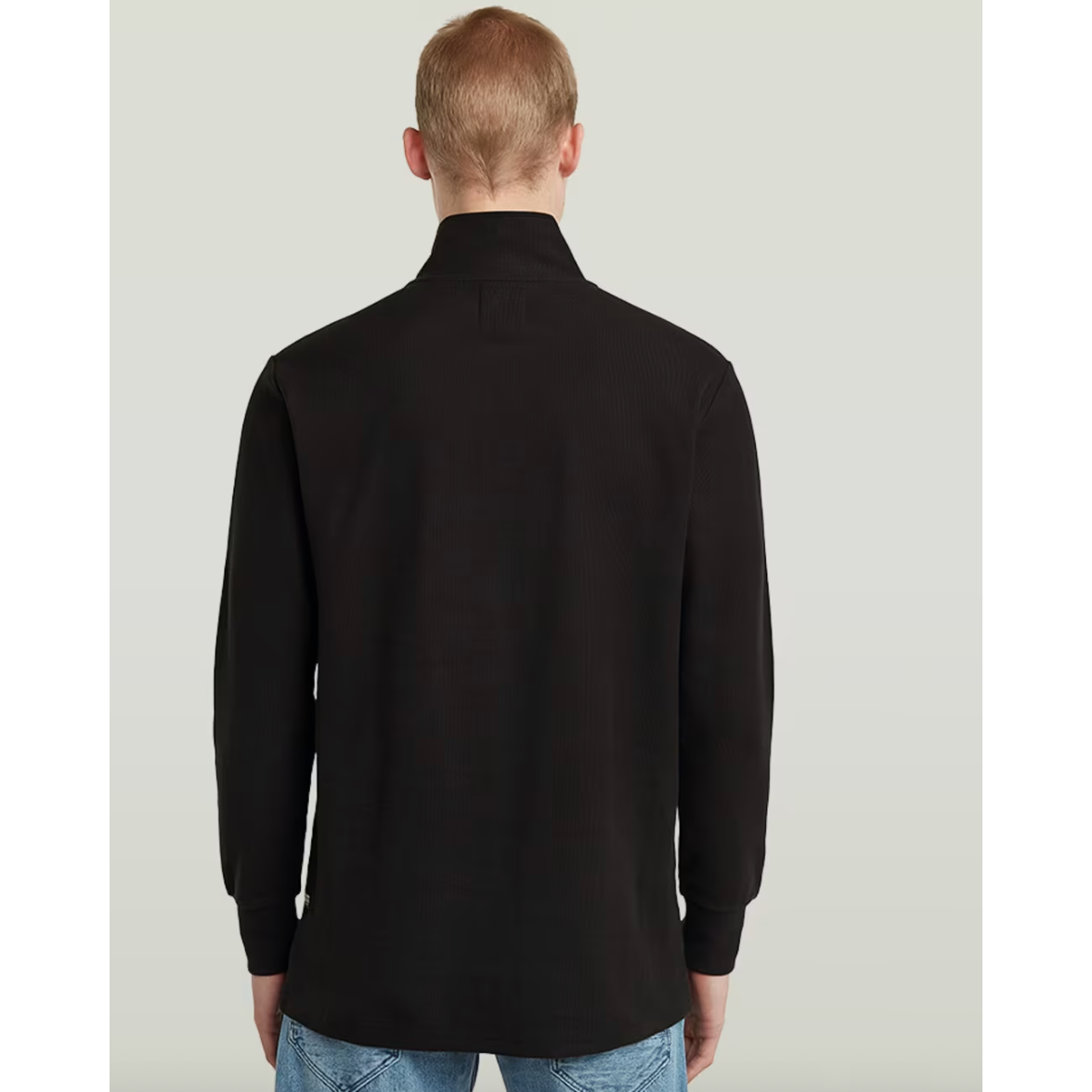 G Star -  Half Zip Tweeter in Black