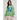 Free People - Palm Spring Turtleneck Graphic Pullover in Green Combo