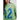 Free People - Palm Spring Turtleneck Graphic Pullover in Green Combo