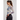 Free People - Lilly Printed Long Sleeve Top in Frost Combo