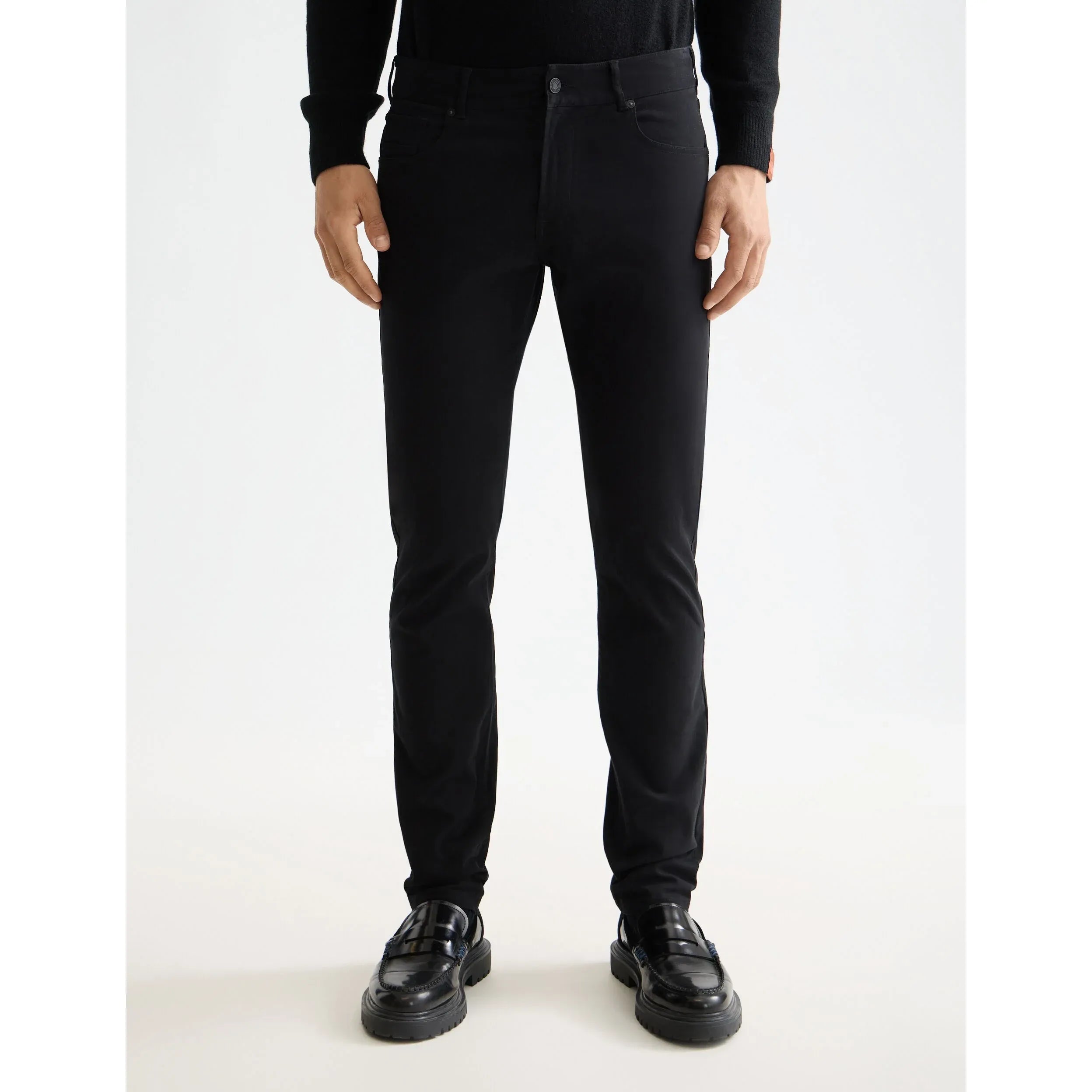 Scotch & Soda - Ralston Regular Slim Fit Cotton Blend Pant in Anthracite