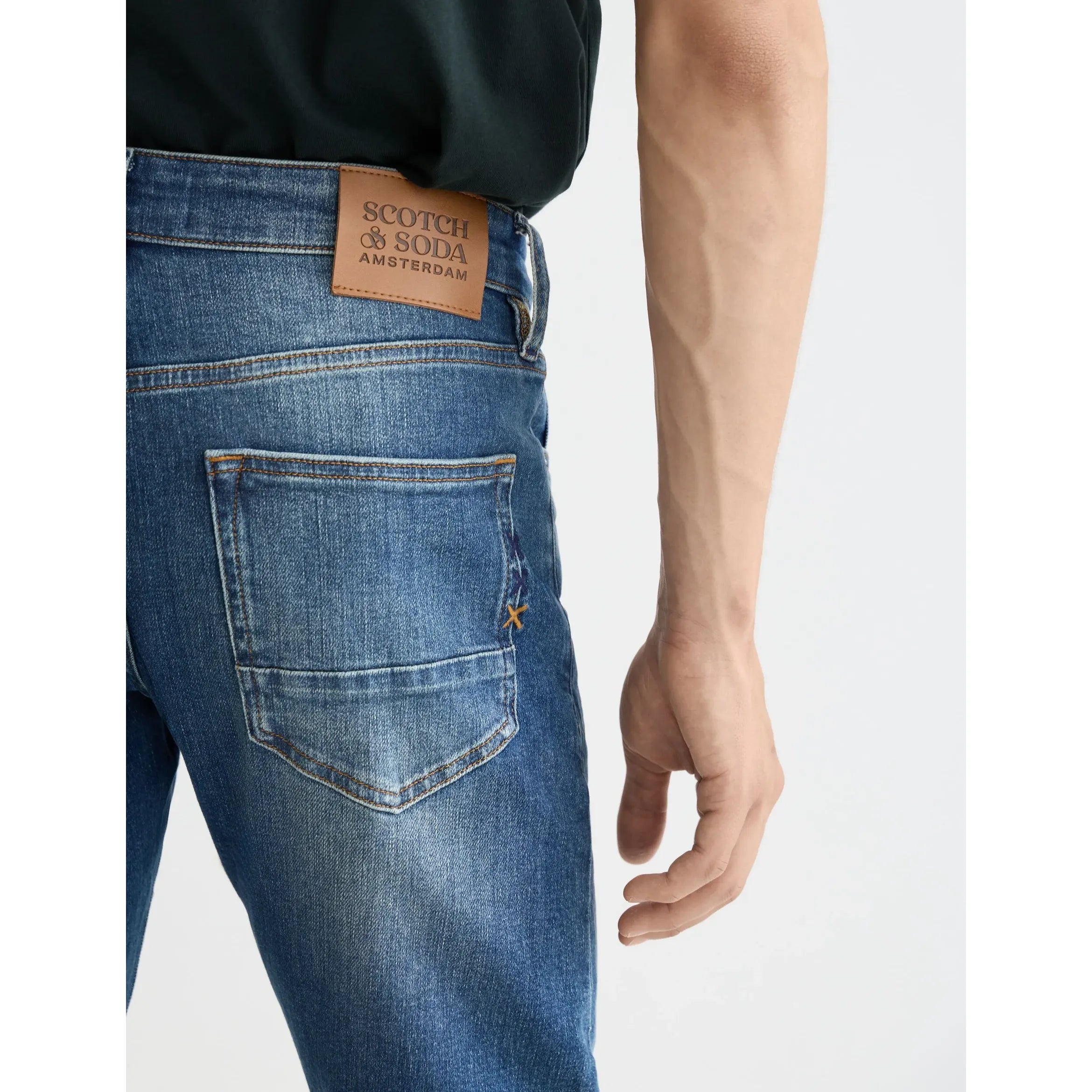 Scotch & Soda - Ralston Regular Slim Fit Jean in Classic Blue