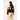Korner - Chunky Knit Zip Up Sweater in Brown