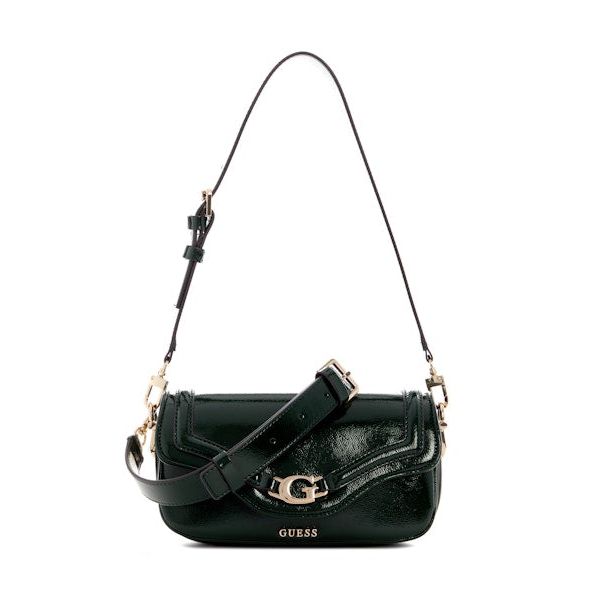Guess - Dea Mini Fold-Over Shoulder Bag in Forest