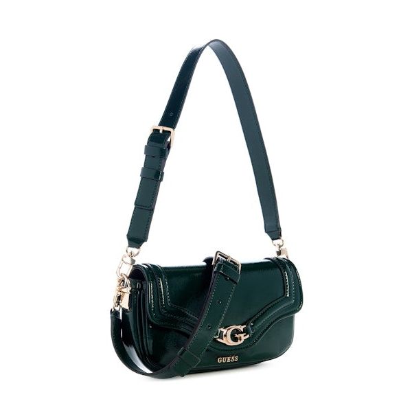 Guess - Dea Mini Fold-Over Shoulder Bag in Forest