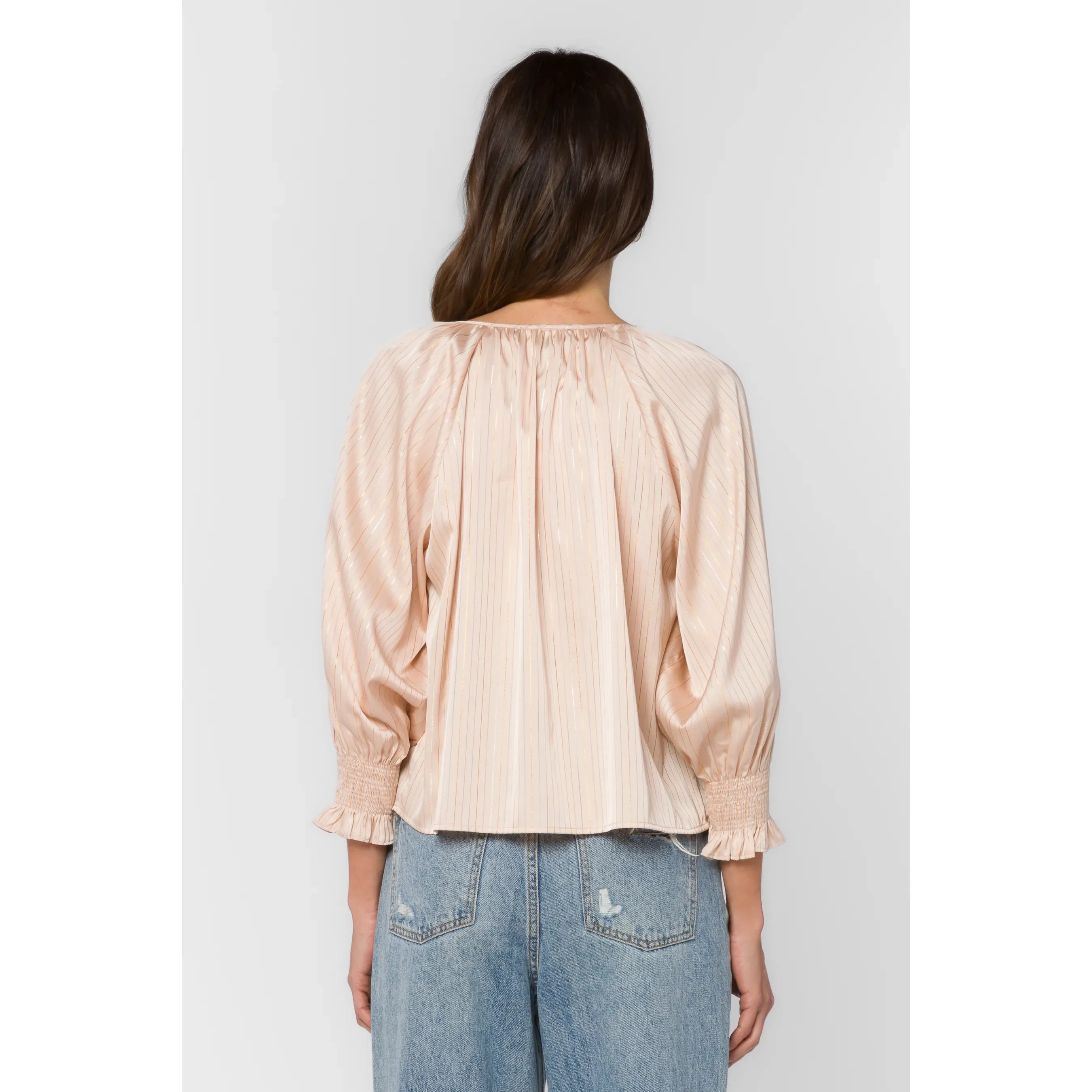 Velvet Heart - Tina Blouse in Natural