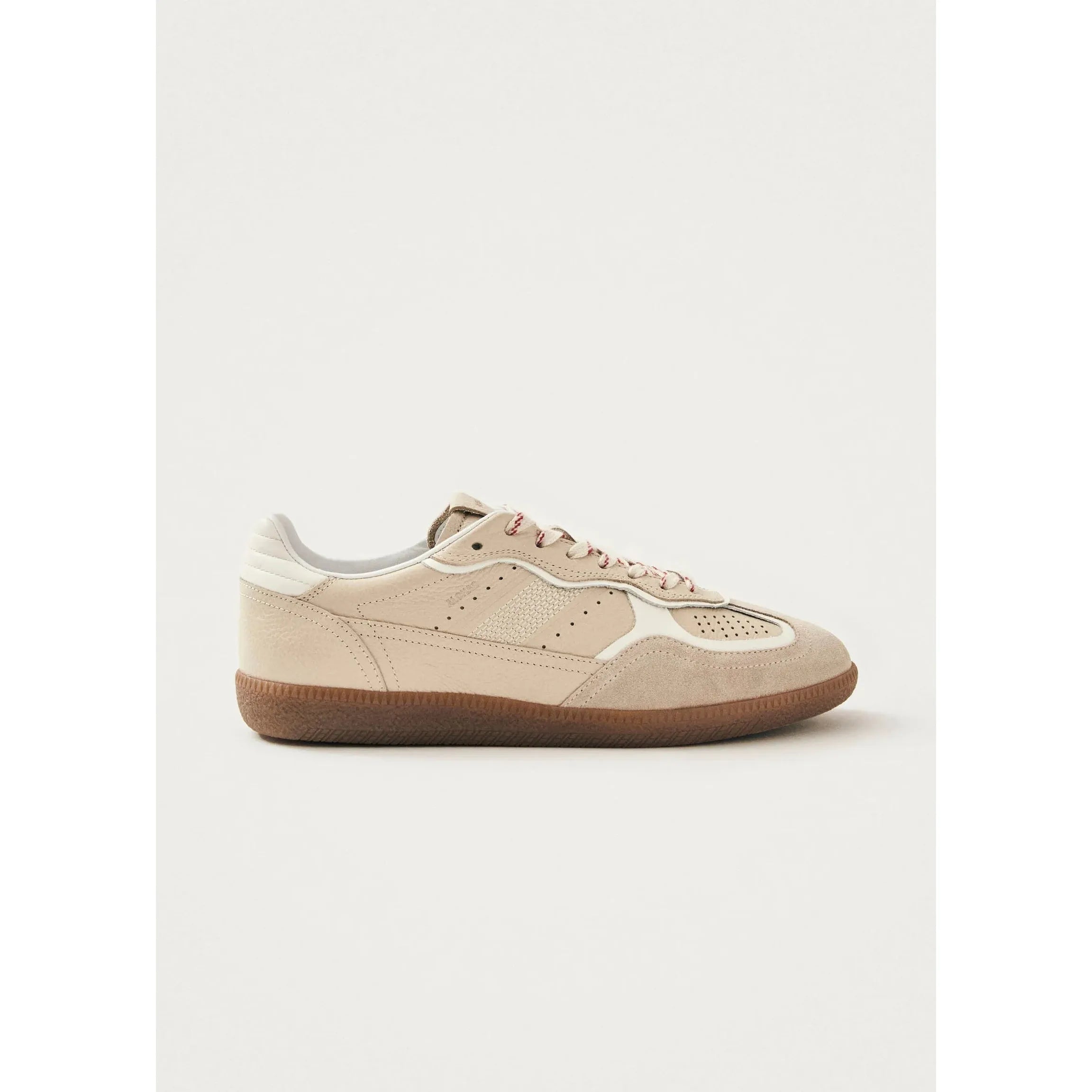 Alohas - 490 Grain Cream Leather Sneaker