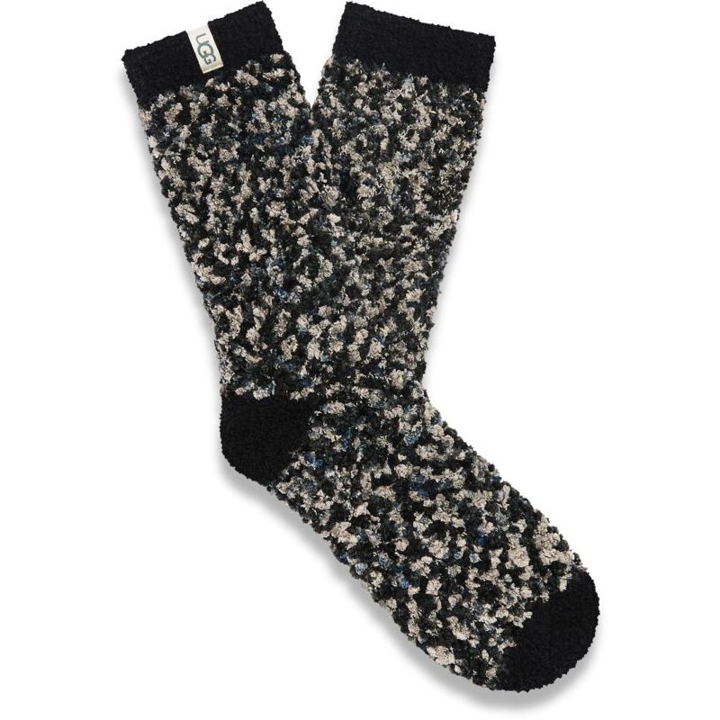 Ugg - Cozy Chenille Sock in Grey/Black