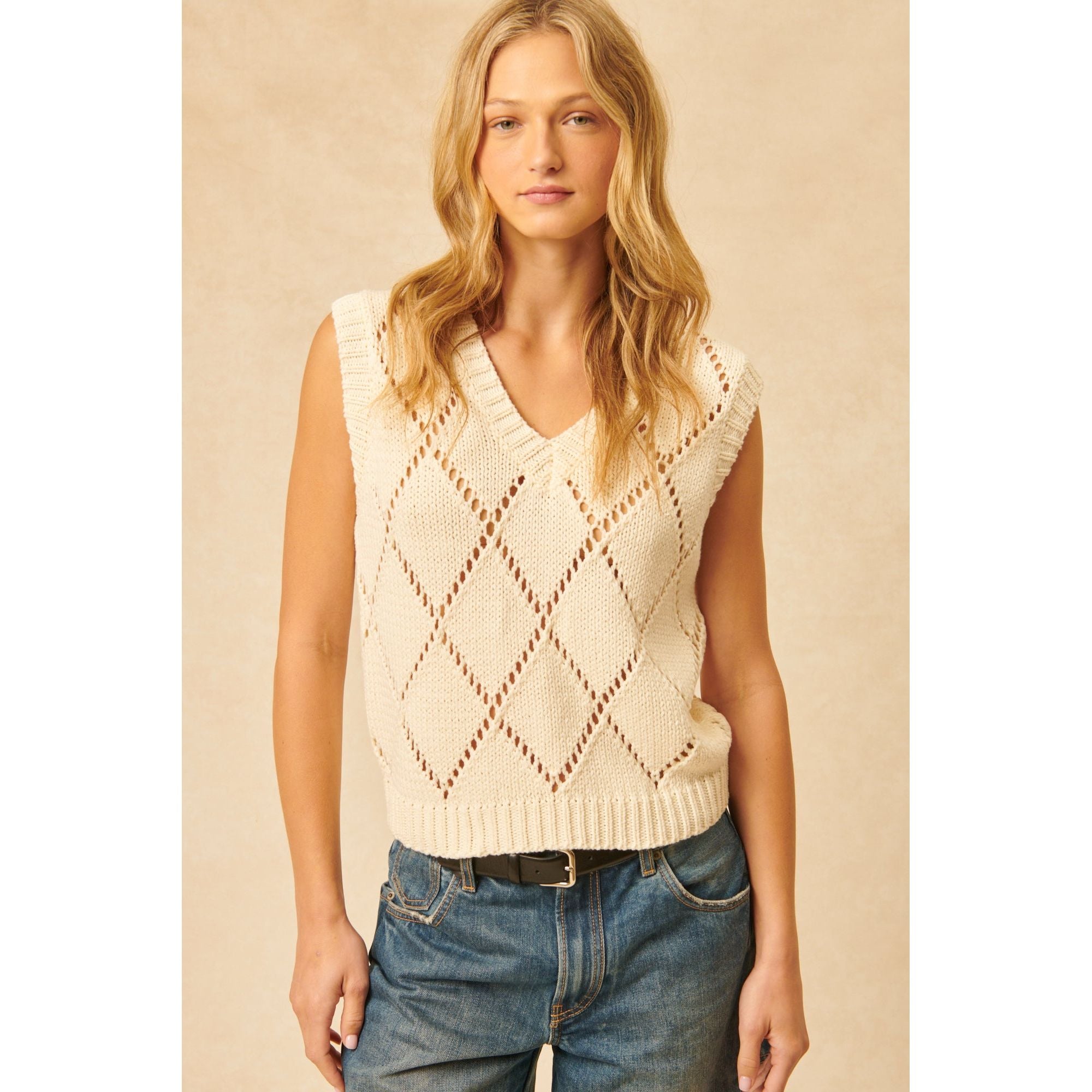 John & Jenn - Virgil Sweater in Vanilla Blossom