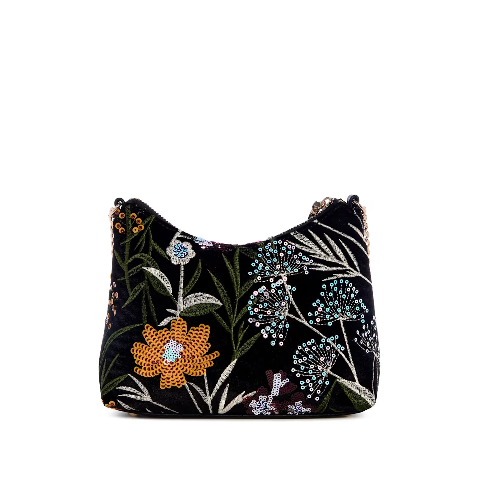 Guess - Zalina Velvet Sequin Floral Shoulder Bag