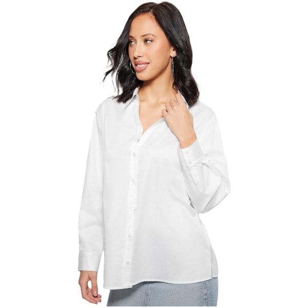 Guess - Erica Oversized Blouse in White