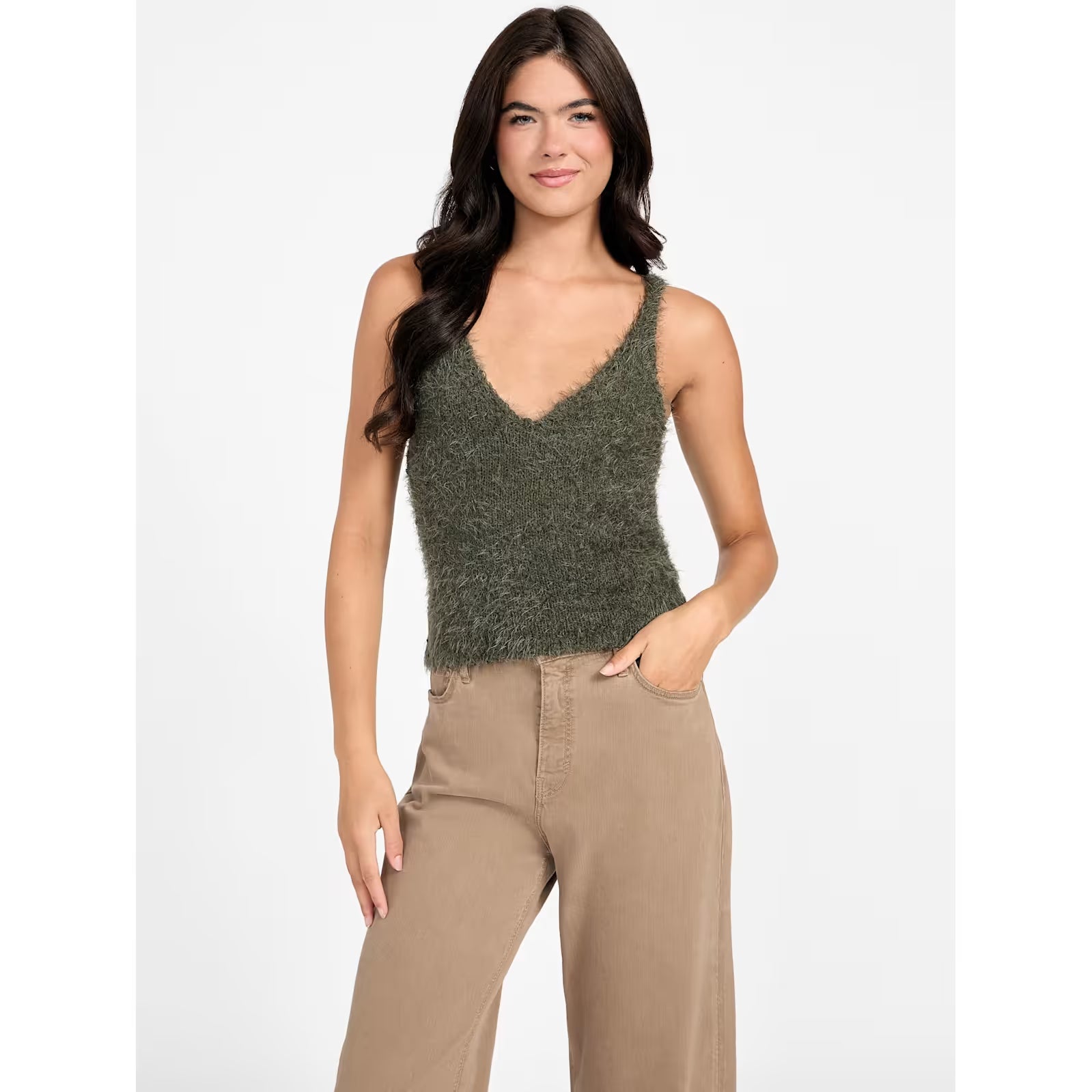 Guess - Bea Tank in Green Depths
