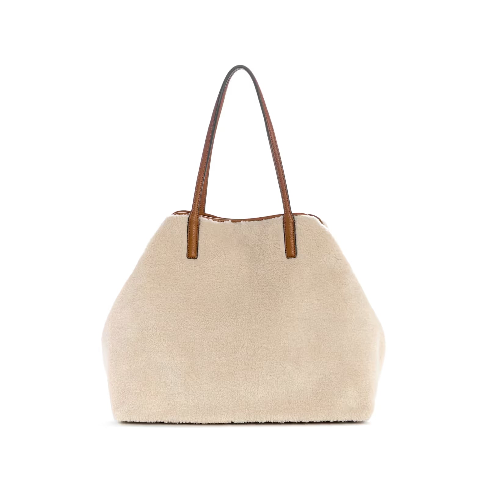 Guess - Victtoria Shearling Large Tote Set