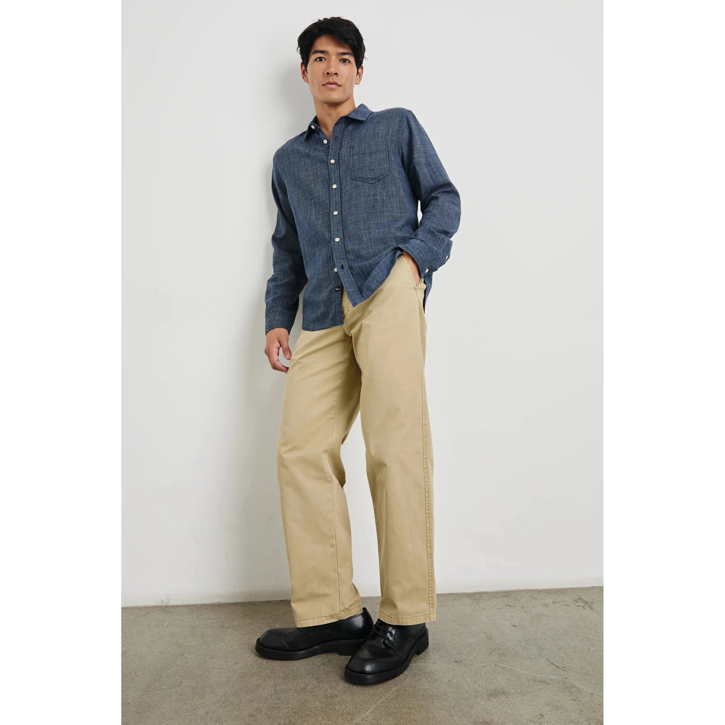 Rails - Wyatt Shirt in Navy Etch