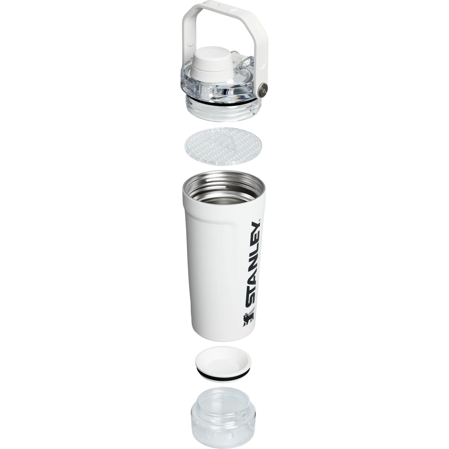 Stanley - The 20oz Activate Shaker Bottle in Chalk