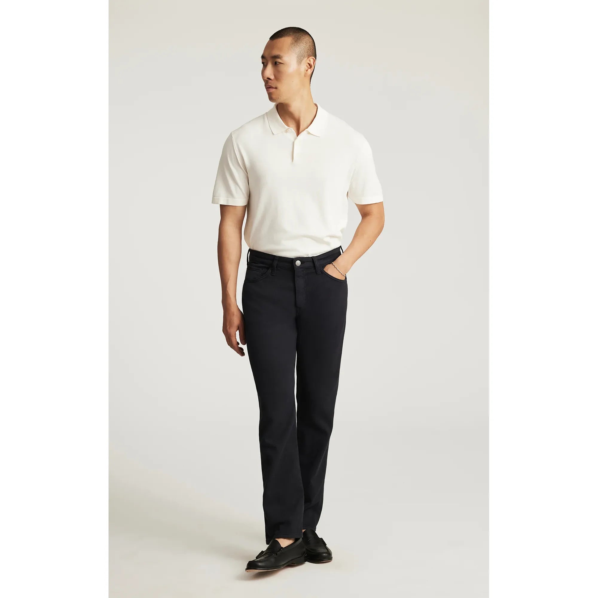 Mavi - Marcus in Navy Herringbone