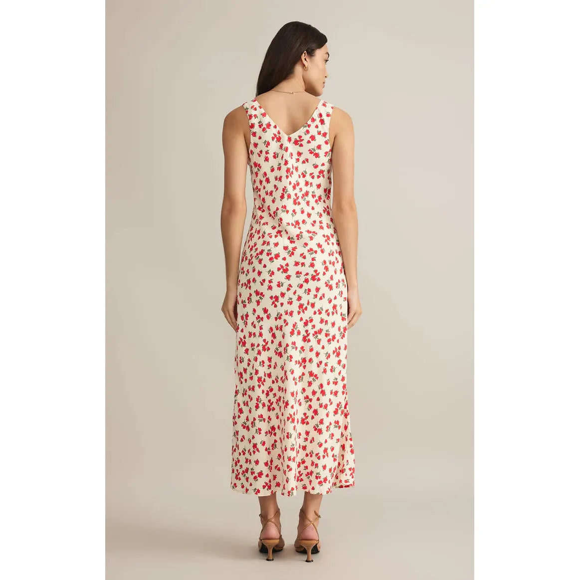 Z Supply - Hana La Rosa Ditsy Maxi Dress in Sea Salt