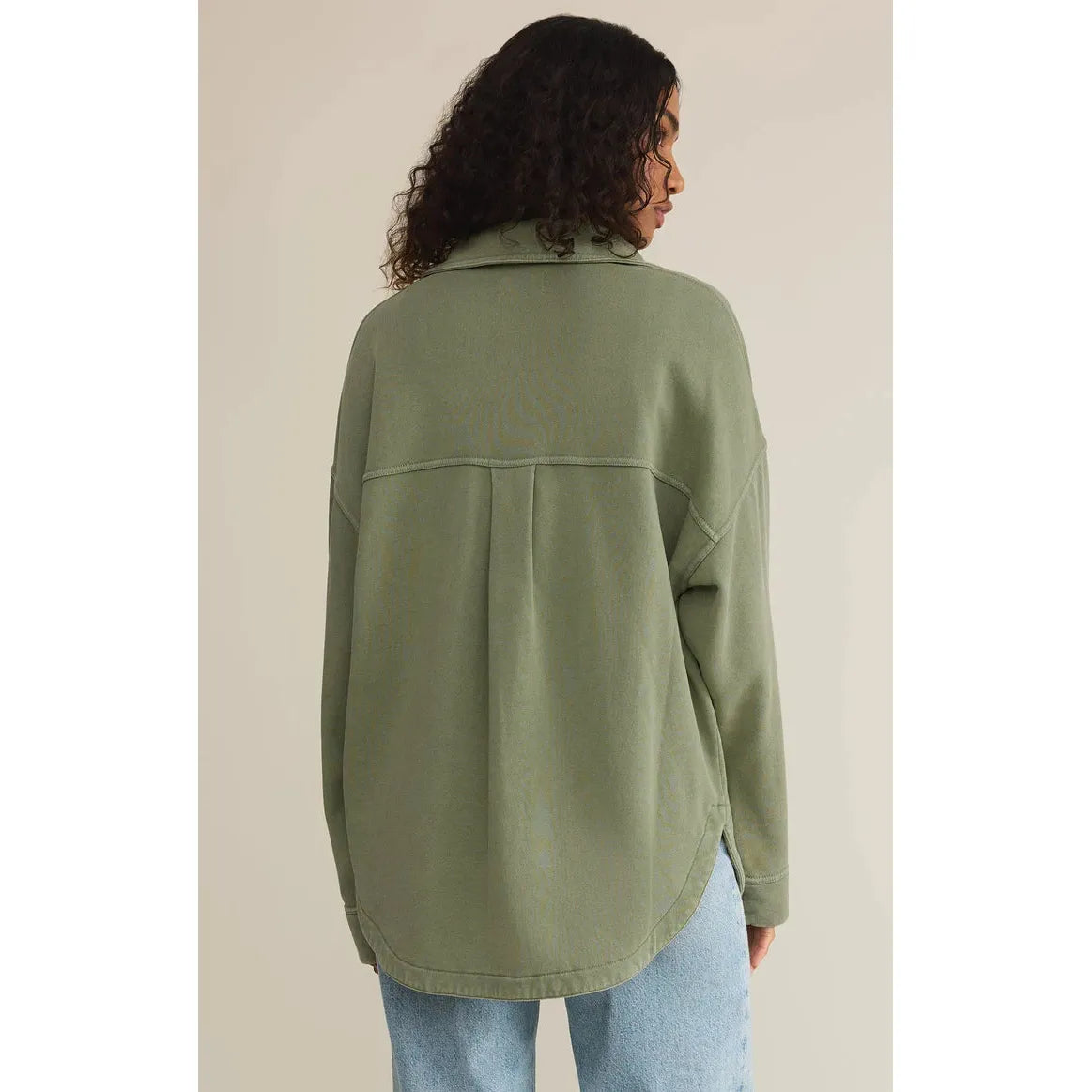 Z Supply - All Day Knit Jacket in Avocado