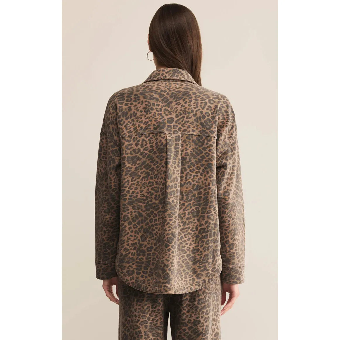 Z Supply - All Day Leopard Knit Jacket