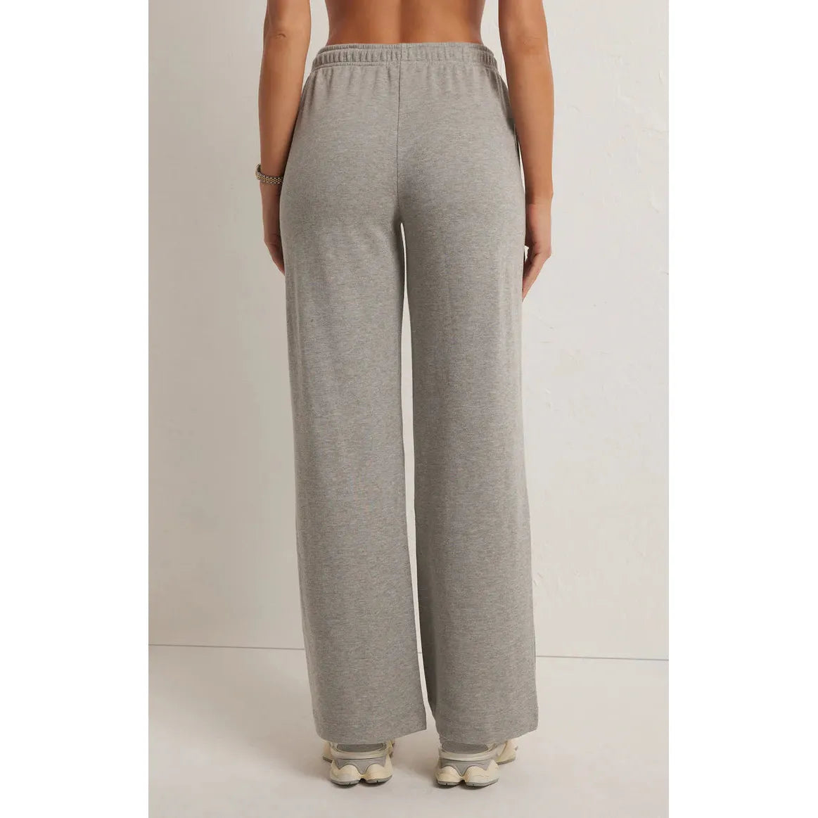 Z Supply - Feeling The Moment Sweatpant in Heather Grey