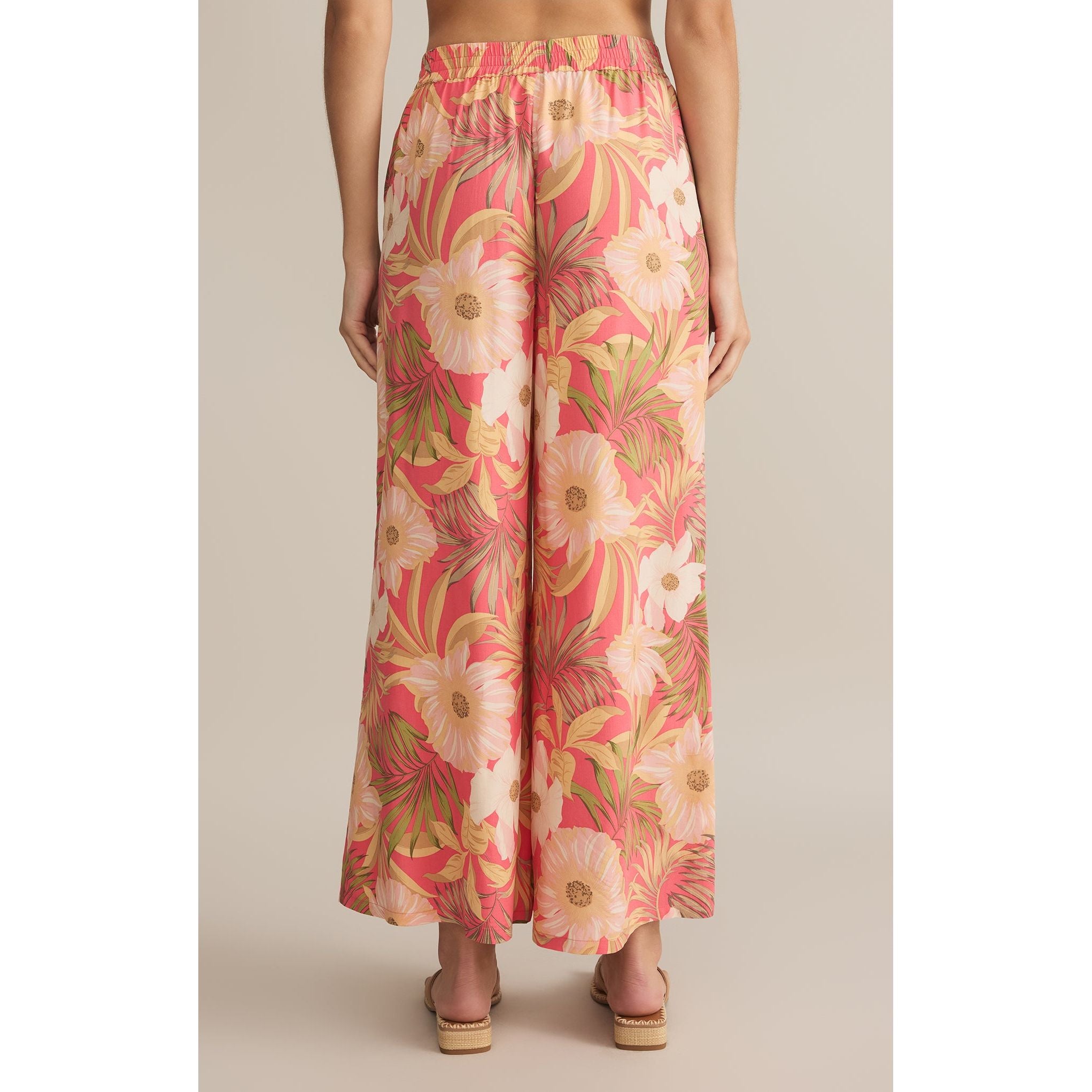 Z Supply - Dante Barra Tropic Pant in Sunset Pink