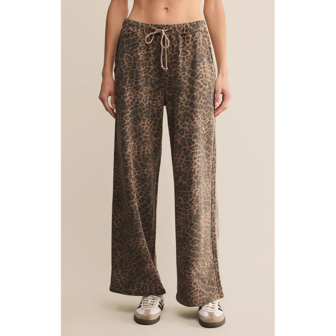 Z Supply - Hunter Leopard Knit Pant