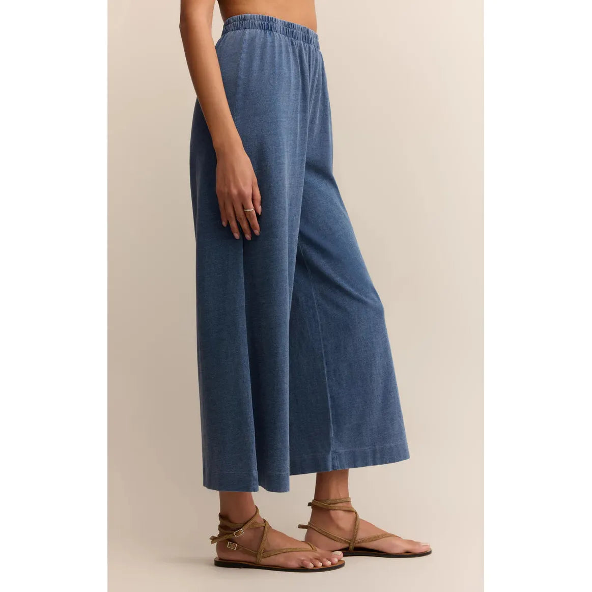 Z Supply - Scout Jersey Denim Pant in Vintage Indigo