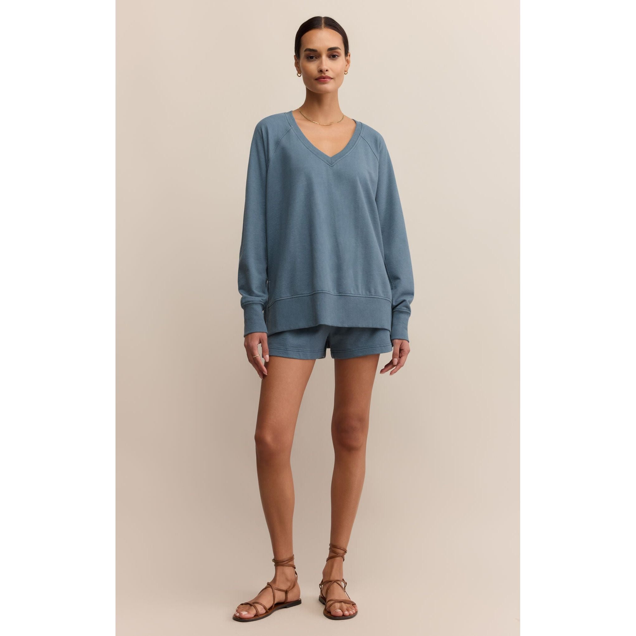 Z Supply - Modern Weekender V-Neck in Boathouse