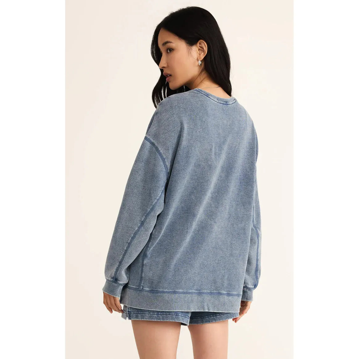 Z Supply - Modern Knit Weekender in Medium Indigo