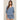 Z Supply - Cam Knit Denim Whip Stitch Sweatshirt in Santorini Indigo