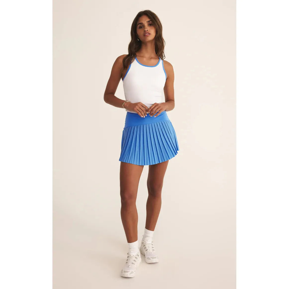 Z Supply - Set Match Cropped Tank in White