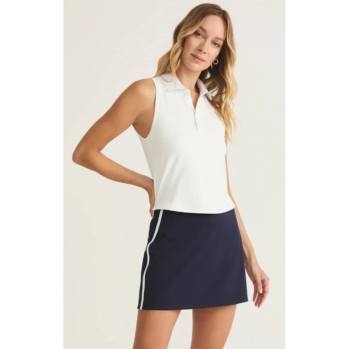 Z Supply - Play On Polo Tank in White