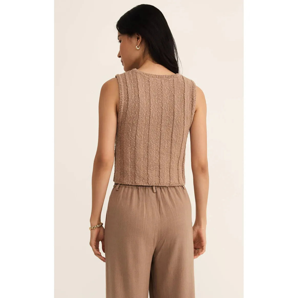 Z Supply - Calan Top in Iced Coffee