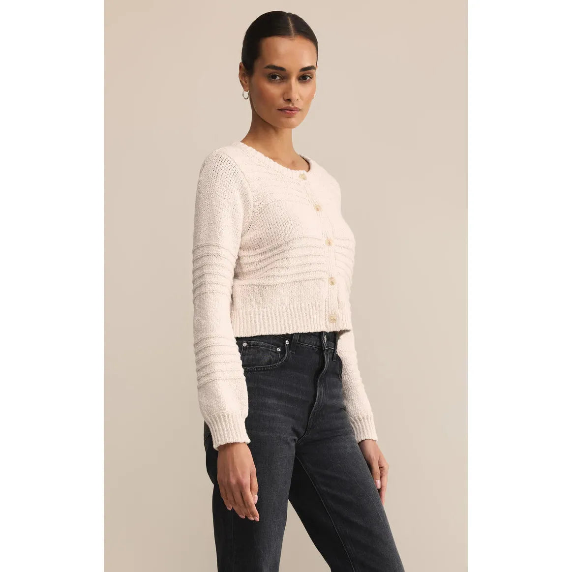 Z Supply - Between The Lines Cardigan in Crystal