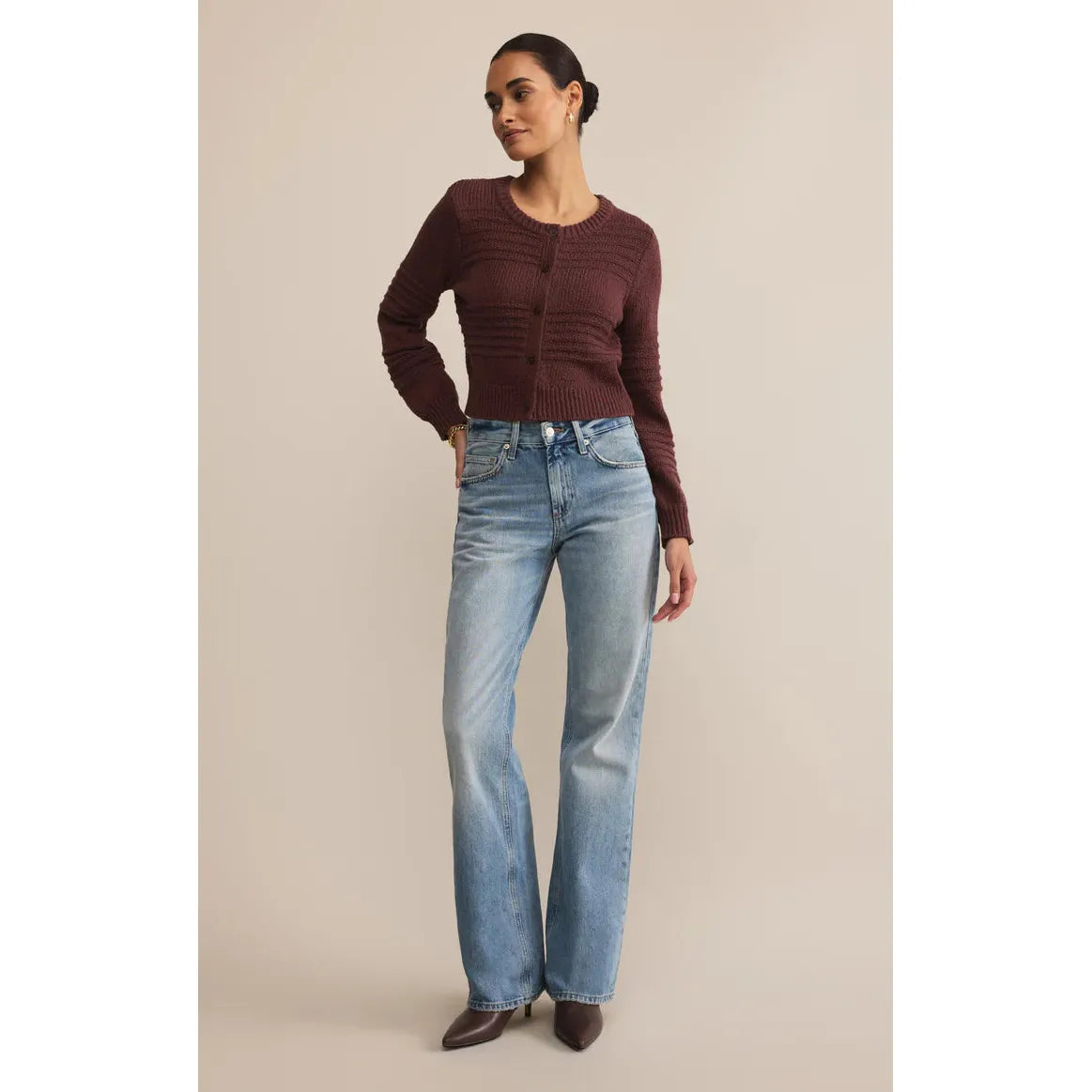 Z Supply - Between The Lines Cardigan in Sandalwood