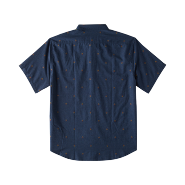 Billabong - Boys 2-7 All Day Jacquard Button Up in Navy