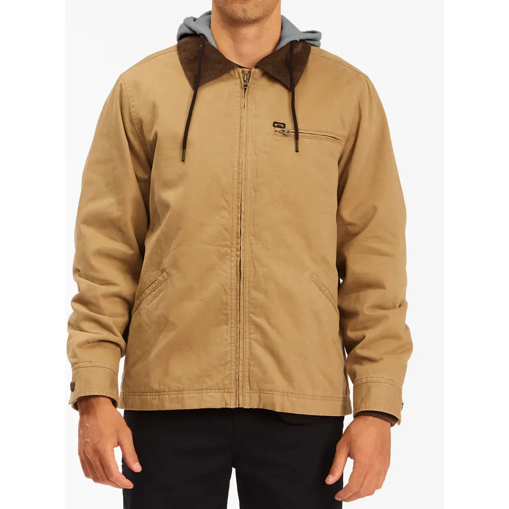 Billabong - Barlow Hooded Jacket in Clay