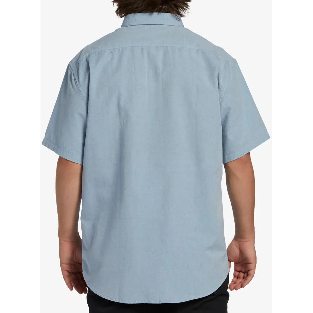 Billabong - All Day Short Sleeve Shirt in Powdered Blue