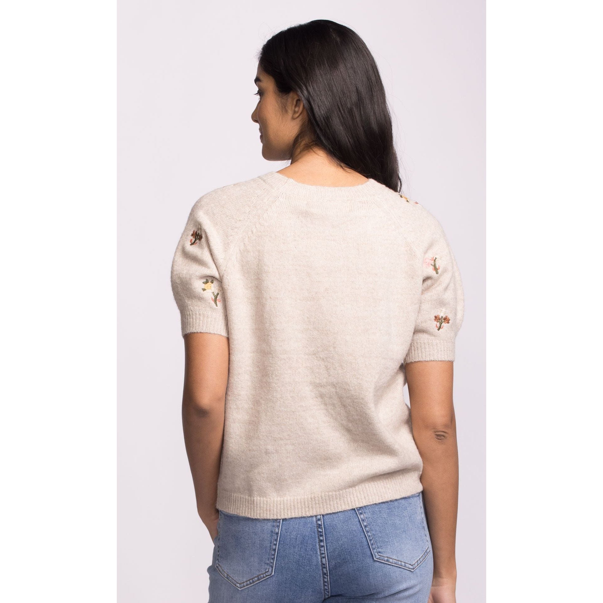 Pink Martini - Alva Sweater in Beige