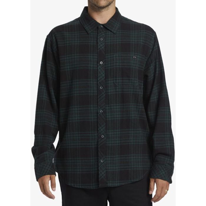 Billabong - Coastline Flannel Shirt in Black